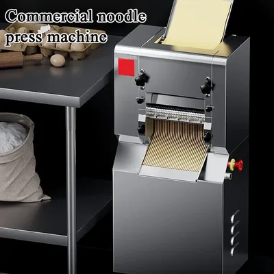 110V 220V Multifunctional Electric Noodle Maker Machine Stainless Steel 6 Gear Control Electric Spaghetti Machine Dumpling Dough