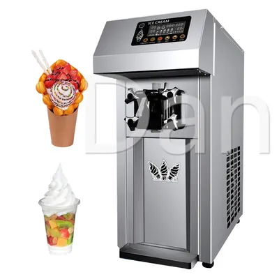 New Desktop Small Soft Ice Cream Machine Single Flavor Frozen Yogurt Machine