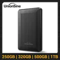 UnionSine Disco rigido esterno portatile da 2,5 pollici USB 3.0 Archiviazione 250 GB 320 GB 500 GB 1 TB Compatibile con PC Mac Desktop MacBook