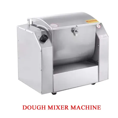 Flour Mixer Machine For Bread Pasta Automatic Commercial Dough Kneading Food Meat Fill Machine Industrial Mixing 220v 110v