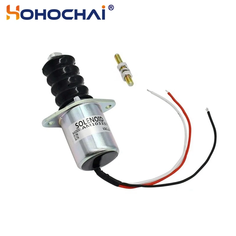 AM103337 AM124379 AM124377 AM102863 12V Solenoid Valve Fuel Cut-off Valve Suitable For Cummins And John Deere