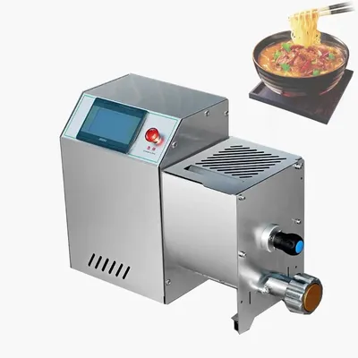220V/ 110V Electric Automatic Noodle Maker Machine Multifunction Dough Roller Dumpling Skin Machine Italian Pasta Machine