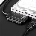 Interfaccia USB per collegare a dischi rigidi con interfaccia IDE e SATA da 2,5 e 3,5 pollici Cavo adattatore da USB 2.0 a IDE SATA per PC portatile