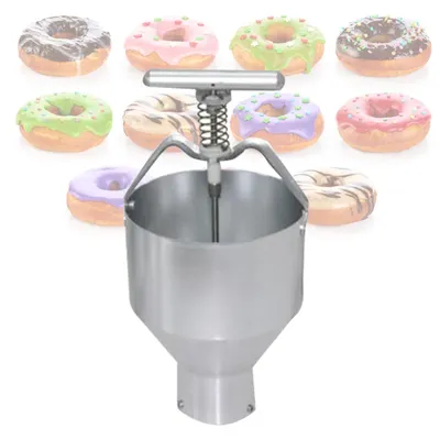 Donut Mould Easy Fast Portable Donut Maker Manual Waffle Dispenser Doughnut Machine Arabic Lightweight Kitchen Tools For Sale