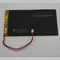 XINJ 3.7V 4000mAh 14.8Wh Polymer LiPo Li Battery 3766125 JST-PH 2pin 2.0mm Connector For MID Power Bank Portable DVD Tablet PC