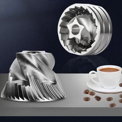 5 /6 /7 Core Coffee Grinder Conical Burr Stainless Steel Replacement Parts For Espresso Grinding Enhanced Grinding Performance
