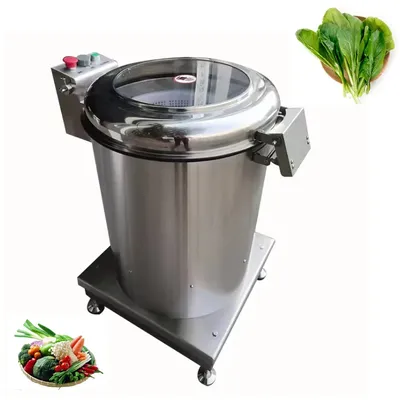 Efficient Industrial Fruit and Vegetable Dewatering Machine Basket Type Vegetable Centrifugal Dehydrator Machine