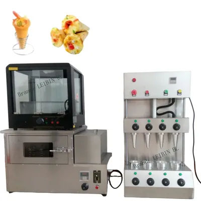 2025 Hot sale Pizza Cone Machine Pizza Oven machine Commercial Pizza Cone Maker Stainless Steel Healthy Snack Food Machine