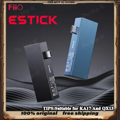FiiO ESTICK Mini Mobile Power Bank Independent Power Supply Portable Power Bank 1100mAh Type-C Charging Suit KA17 QX13 Case