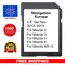 8GB GPS Update Software AVN1 units Navigation Europe Britain Maps for Mazda 2/3/5/6/MX-5 Car Sat Nav Update SD Memory Card