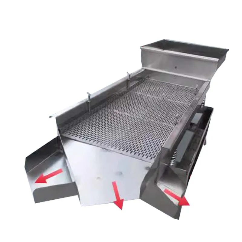 Medium Large Grain Screening Machine Vibration Corn Soybean Wheat Rapeseed Rice Vibrating Screener Sieve Grain Cleaner