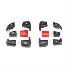 Car Steering Wheel Switch Button Cover Repair Kit for 2015-19 GLC 2014-18 W205 A0999050200,A0999050300