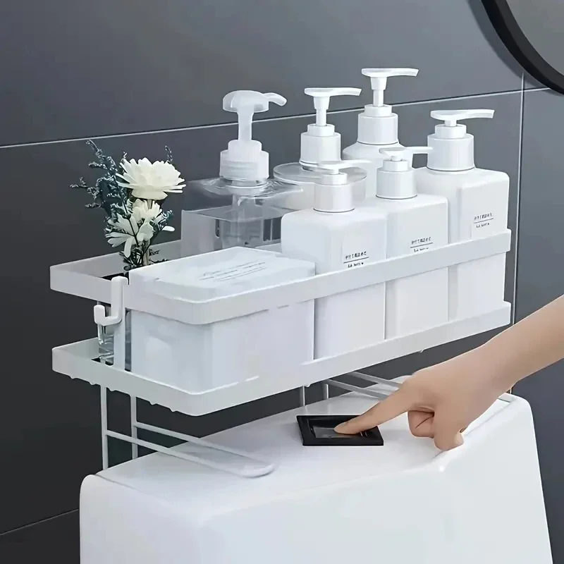 Bagno sopra il WC Scaffale portaoggetti Organizzatore portaoggetti per bagno Scaffale portaoggetti per bagno Accessori per il bagno