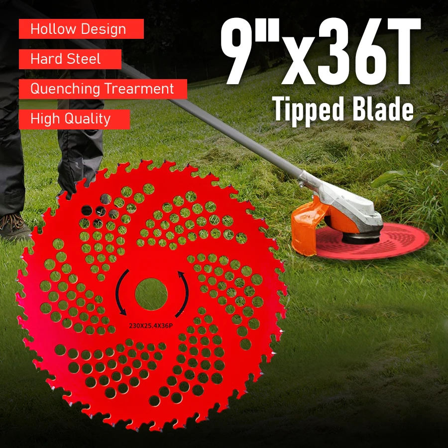 Alloy Circular Saw Blade 36Tooth Saw Blade Lawn Mower Weeder Blades Weeding Grass Beaters Weeding Irrigation Machine Accessories