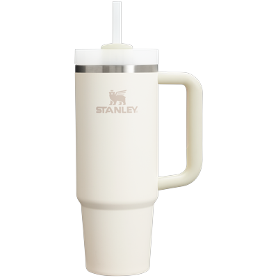 Stanley Thermobecher THE QUENCHER H2.0 FLOWSTATE™ TUMBLER | 0,89L Cream 2.0 Silber Image