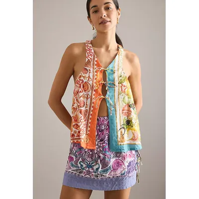 Celandine x Emily Carter Tie-Front Vest