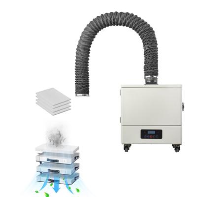 UIMOSO Solder Fume Extractor, Strong Suction Soldering Smoke Absorber with 280W Brushless Motor