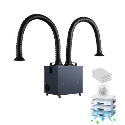 UIMOSO Solder Fume Extractor, Strong Suction Soldering Smoke Absorber with 280W Brushless Motor