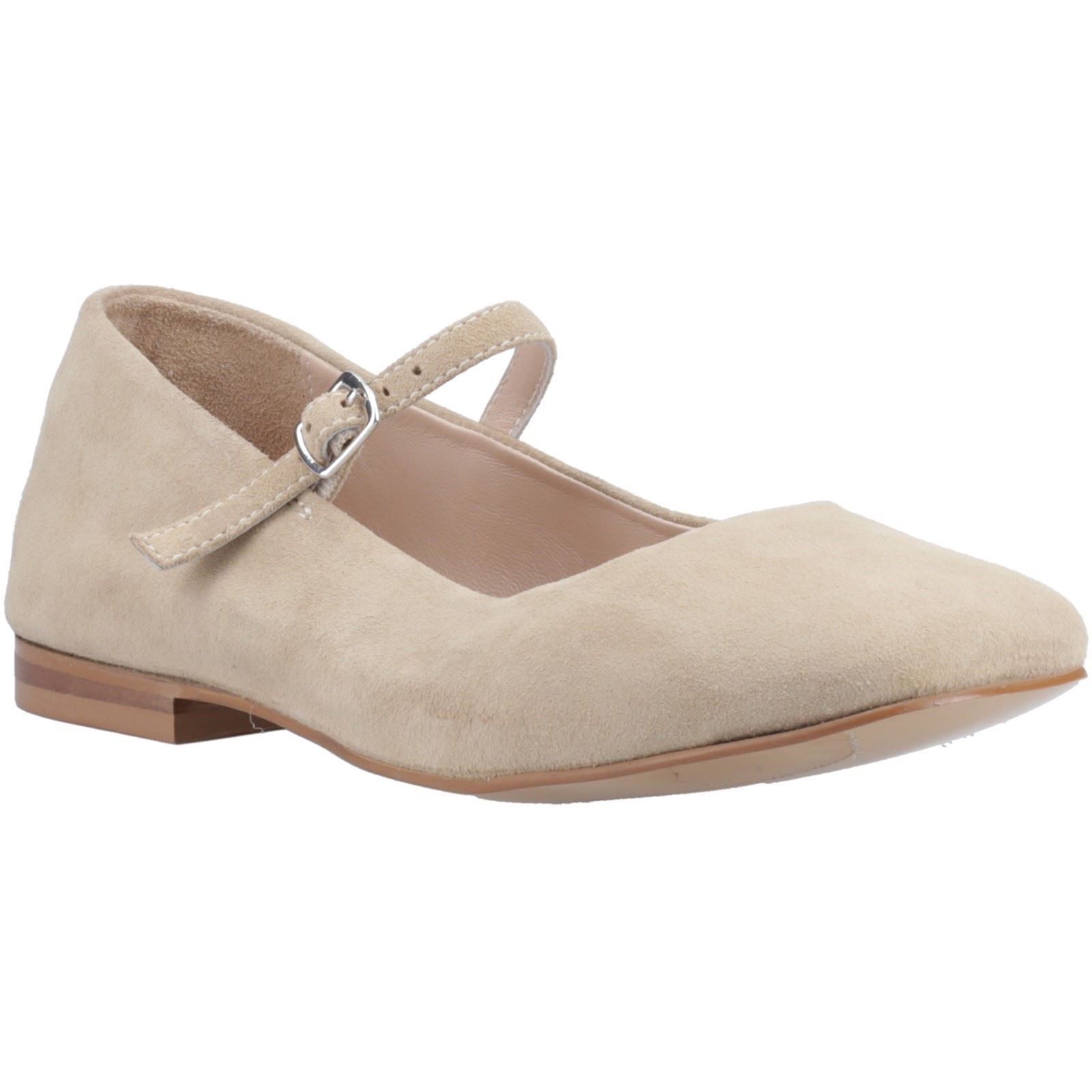 Hush Puppies Pasha Suede Womens Taupe Shoes - Size UK 4 | Hush Puppies Sale | Discount Designer Brands