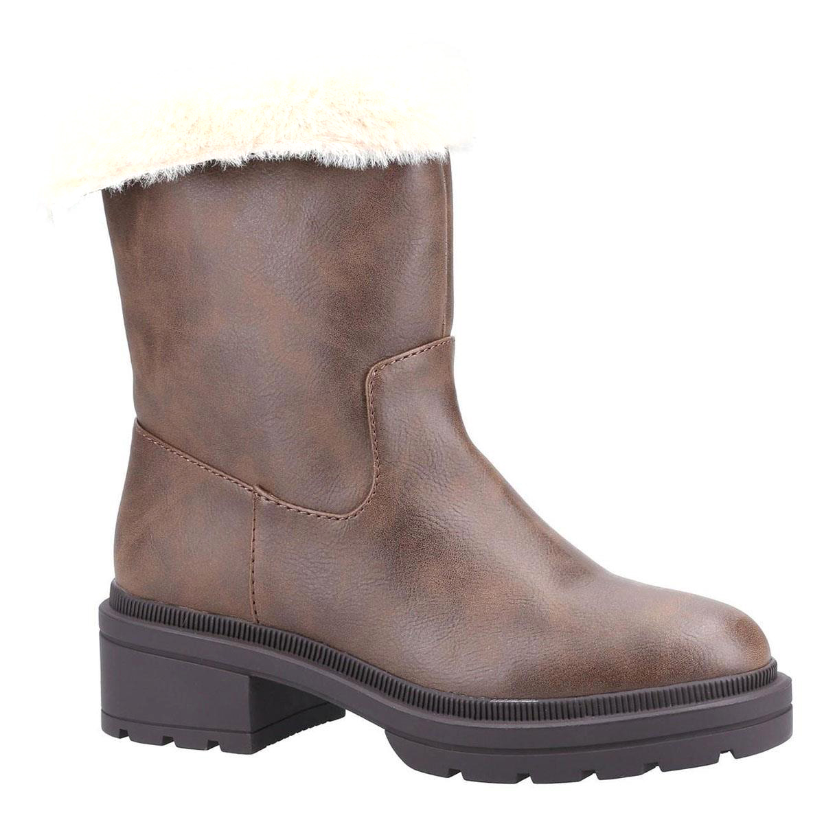Rocket Dog Womens/ladies Idea Mid Boots (brown) - Size UK 7 | Rocket Dog Sale | Discount Designer Brands