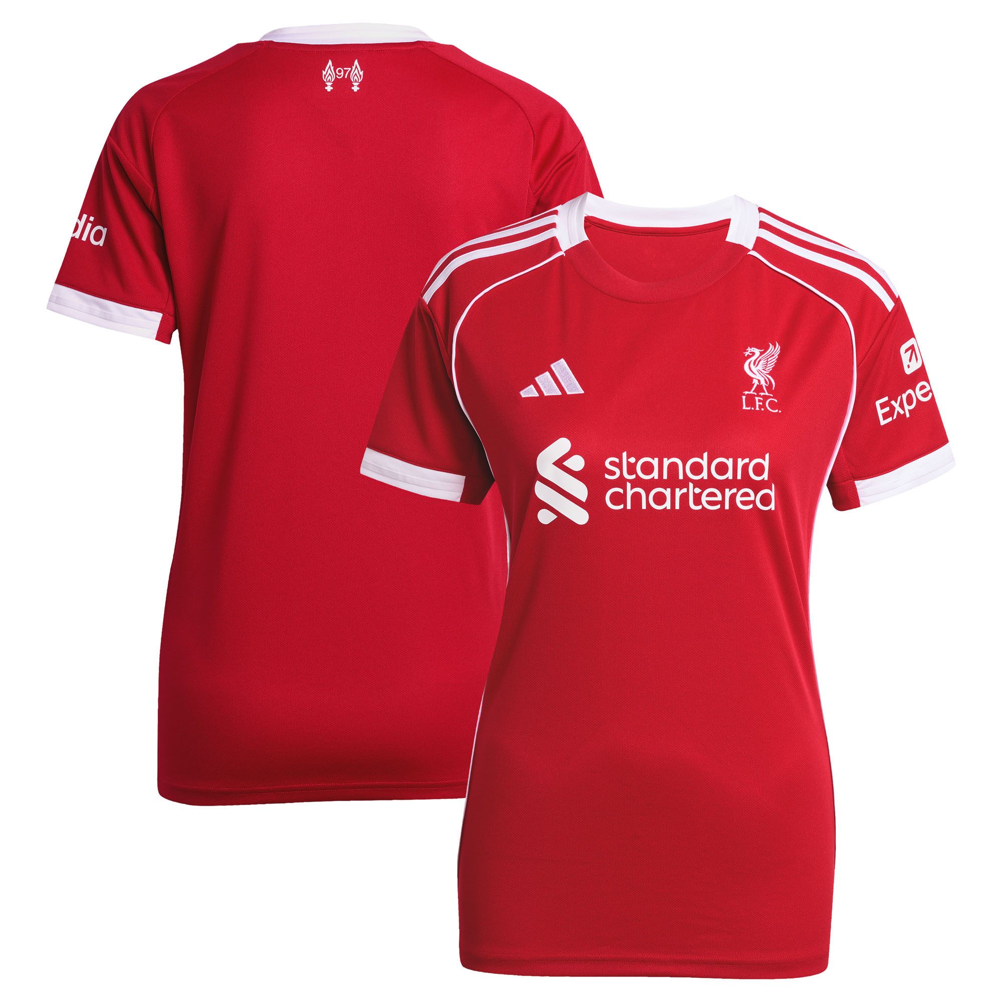 Maillot domicile Liverpool adidas 2025-26 - Femme