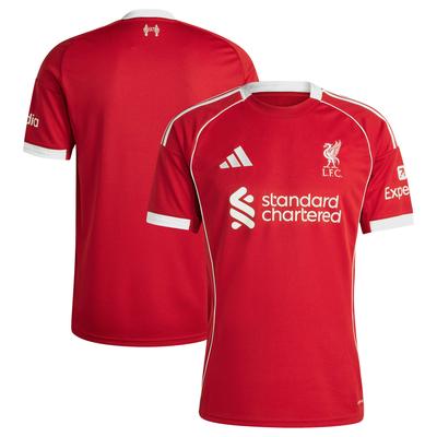 Liverpool adidas Home Shirt 2025-26