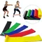 5 Pcs/Set Yoga Resistance Rubber Bands For Fitness Workout Elastic Bands Expander Pilates Sports Training Gym Equipment Bands