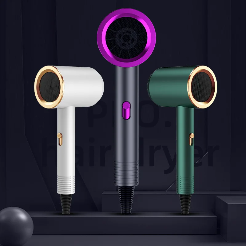 Haartrockner mit geräuschlosem Betrieb, starker Wind- und Anionstechnologie, schnell trocknender Haartrockner für den täglichen Gebrauch Image