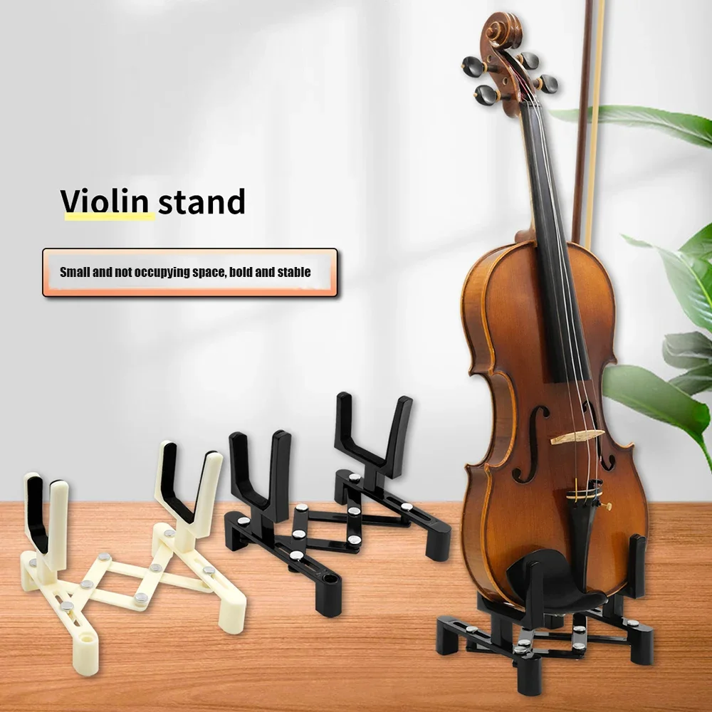Violine Klappständer Tragbarer ABS-Material Violinständer Bodenständer Professionelles Saiteninstrument Spezialständer Zubehör Image