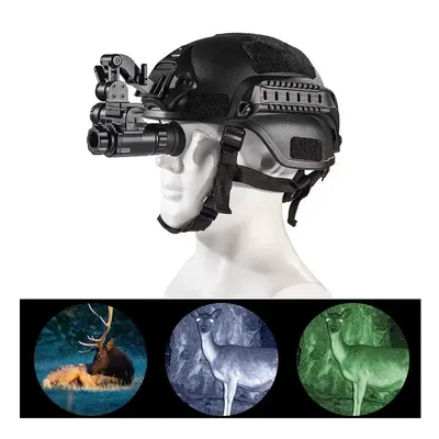 NVG10 Infrared Night Vision Monocular Telescope 1920x1080 WIFI IP66 200m/656ft Range Adult Hunting Observation Mount Rifle Scope