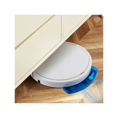 Mini-Staubsauger-Roboter 1800 Pa mit Fernbedienung, 150 ml Wassertank, Roboter-Staubsauger, Handy-APP-Steuerung, Weiß Image