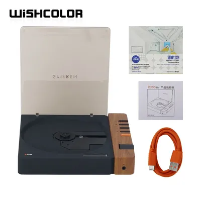 Wishcolor Syitren R300 Wooden Black Version CD Player High Quality Bluetooth Audio Player Support for CD/CD-R/CD-RW