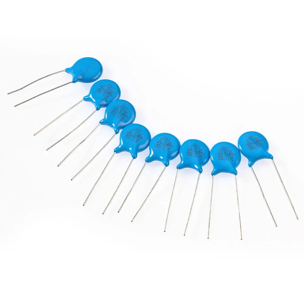 100PCS Y1 Sicherheitskondensator-Kit 250VAC 400VAC 471M 102M 222M 472M 103M 103M 10 Werte Elektronisches Kondensator-Set Image