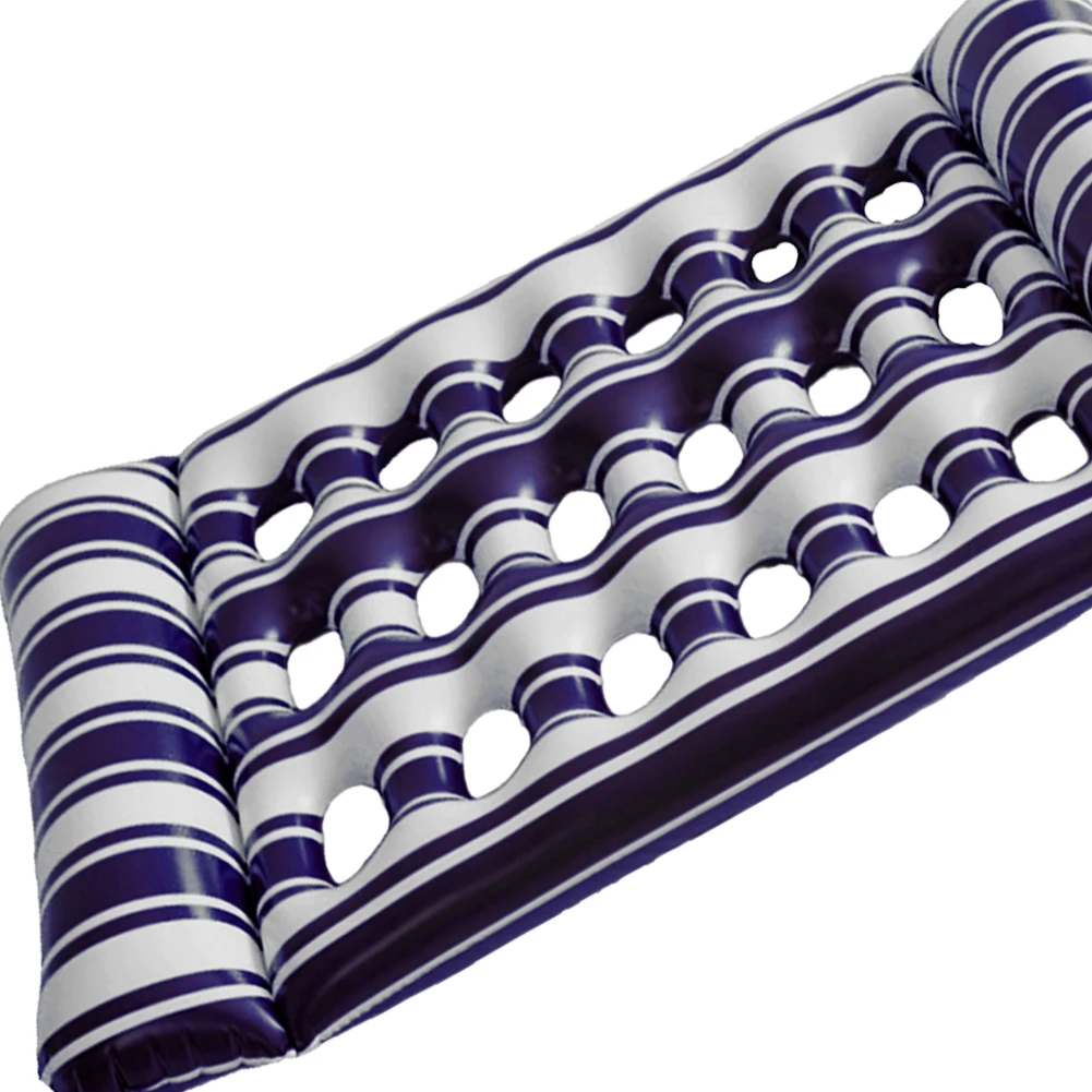 Hängematte Liegestuhl Tragbare Aufblasbare Wasser Schlafen Bett Faltbare Schwimmbad Luftmatratze für Schwimmbad Party