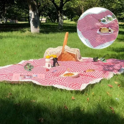 Extra Large Waterproof Picnic Blanket SandFree Mat Camping Tablecloth Beach Mat Outdoor