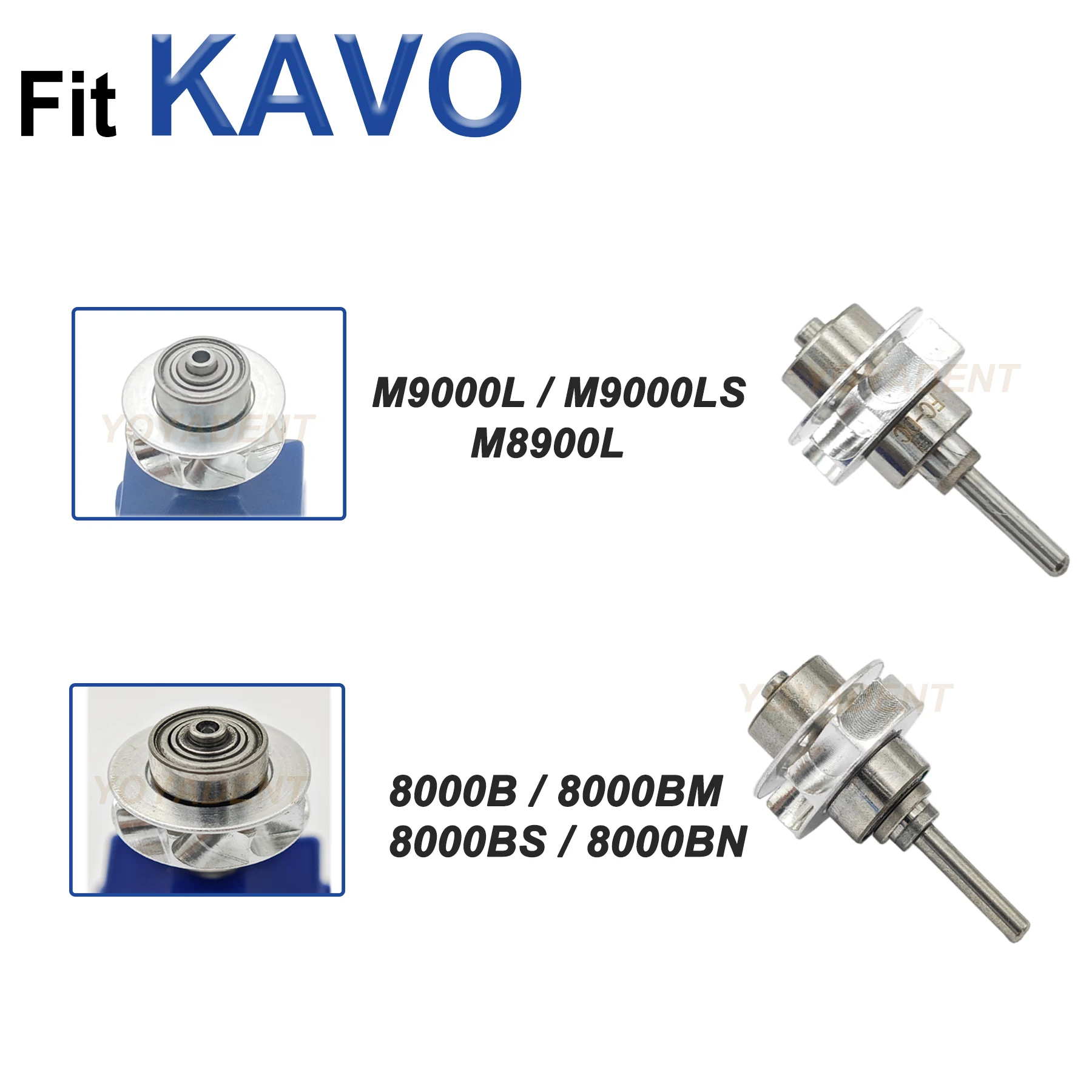 Dental Rotor Turbine Air Rotor Zahnmedizin Patrone Fit KAVO High Speed Handstück Zahnärzte Zubehör Image