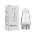 Applicatore per cuoio capelluto Soluzione per la ricrescita e lo styling dei capelli Guida pettine Testa esagonale Rullo per olio Sfera Pettine per massaggio Massaggio Strumenti per il rilassamento