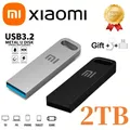 Xiaomi 2TB Metallo U Disco USB Portatile 3.2 Flash Drive Ad Alta Velocità TypeC Memory Stick Impermeabile SSD di Archiviazione PC Telefono Trasferimento Dati