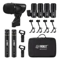 Set microfono dinamico per batteria cablata DG7 Kit microfono rullante professionale serie Evolution con supporto per braccio a clip