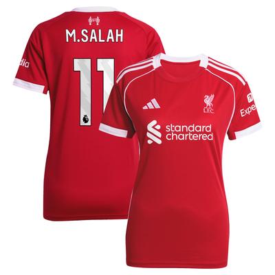 Liverpool adidas Heimtrikot 2025-26 - Damen mit Aufdruck M.Salah 11 Image