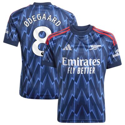 FC Arsenal 2025-26 adidas Auswärtstrikot - Kinder mit Aufdruck Ødegaard 8 Image