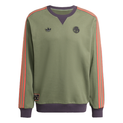FC Bayern adidas Icon Crew Sweater - Dunkelgrün Image