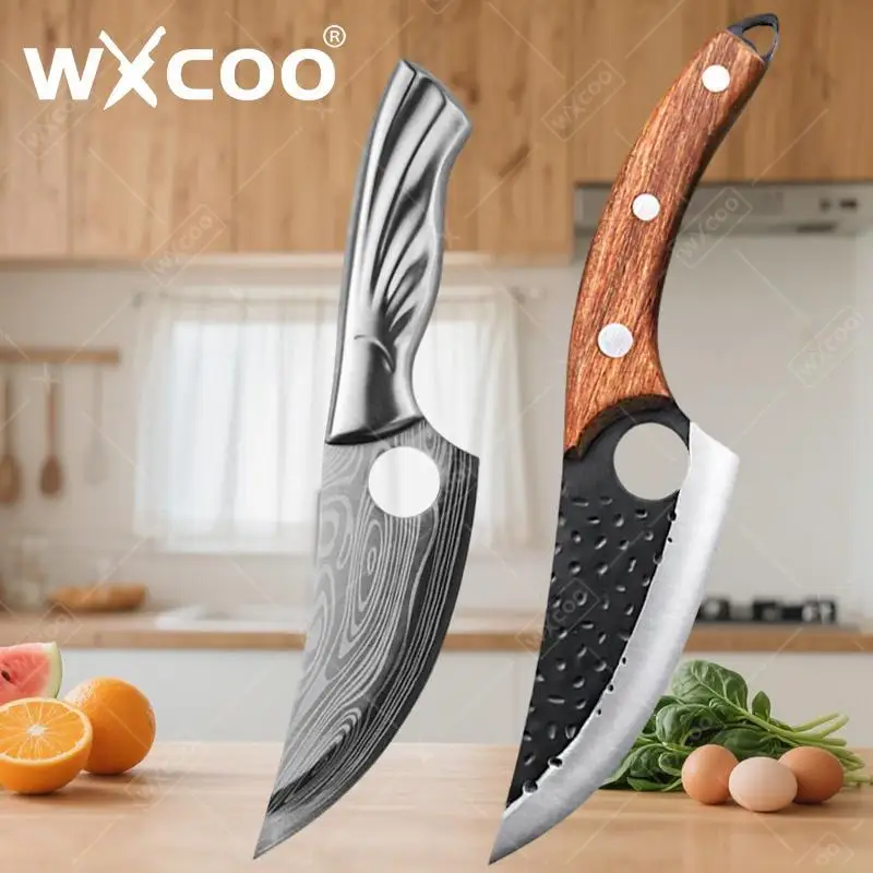 WXCOO Ausbeinmesser, professionelles Kochmesser, japanisches Küchenmesser, scharfes Fleisch, Metzger, Küchenmesser, Schneidwerkzeuge, Obstmesser Image