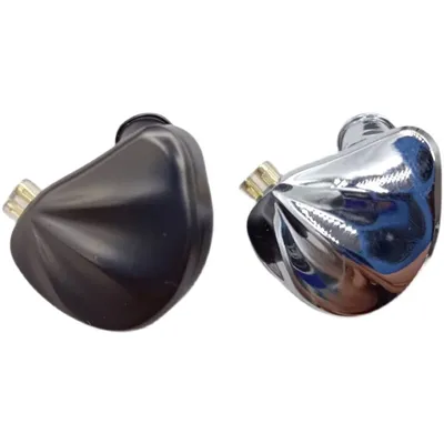 10 MM kreis eisen kopfhörer shell 30017 bewegliche eisen bewegliche spule 0,78QDC buchse zink-legierung shell diy kopfhörer zubehör 1 paar Image