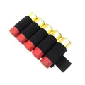 5 munizioni porta accessori da caccia 12 Gauge Tactical Shell Pouch munizioni Shell Round slug Carrier adattatore di ricarica Target Range Gear