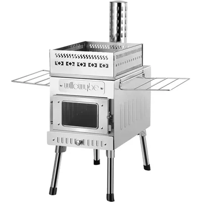 Outdoor Sauna Hot Tent Herd, Raketenherd Heizung, tragbarer Camping-Holzofen für trockene Sauna, Kochen für Ehemann und Freunde