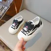 Disney Kids'Casual Schuhe Kuromi Canvas Herbstschuhe für Mädchen rutschfeste weiche dicke Unterseite rosa schwarze Schuhe Größe 26-37