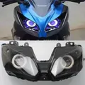 Faro moto Angel Devil Eye LED faro anteriore faro anteriore per Honda CBR600 F4i 01-07 faro faro para moto