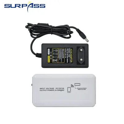 Verstärker Audio Bluetooth Home Power TWS Mini Verstärker für Badezimmer Sound System Wand Decke Musik Lautsprecher EU/US/UK/AU Stecker Image
