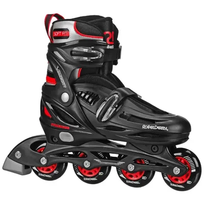 Roller Derby Velocity Adult Adjustable Inline Skates, Size 7-10